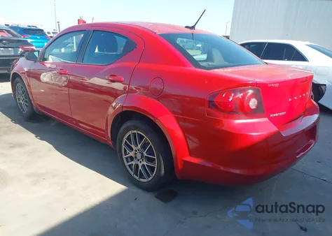 2014 Dodge Avenger Se z USA, uszkodzony, nr VIN 1C3CDZAB7EN104067